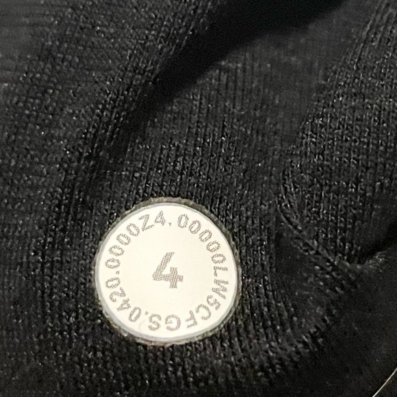 Lululemon Align Pant II Heathered Herringbone Heathered Black White Size 4 - Picture 8 of 16